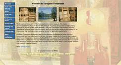 Desktop Screenshot of europeantonewoods.com